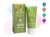 Soleo Organics everyday extralite sunscreen with symbols and background